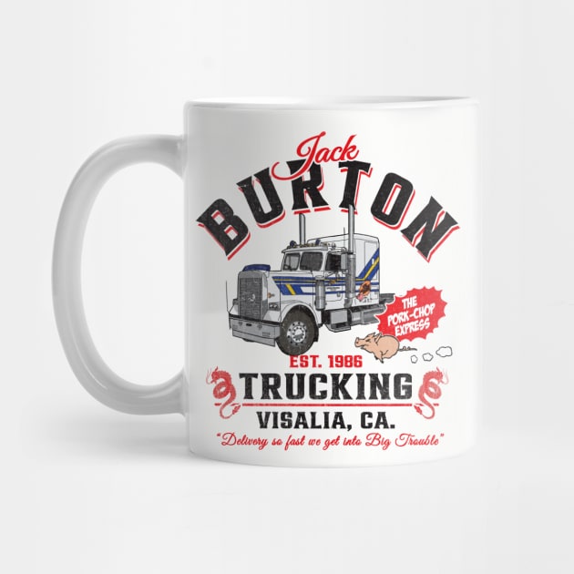 Jack Burton Pork Chop Express Trucking Lts by Alema Art